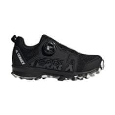 Adidas Čevlji treking čevlji črna 35.5 EU Terrex Agravic Boa K