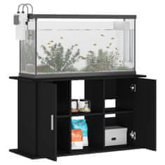 Vidaxl Stojalo za akvarij črno 101x41x58 cm inženirski les