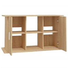 Vidaxl Stojalo za akvarij sonoma hrast 101x41x58 cm inženirski les