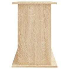 Vidaxl Stojalo za akvarij sonoma hrast 101x41x58 cm inženirski les