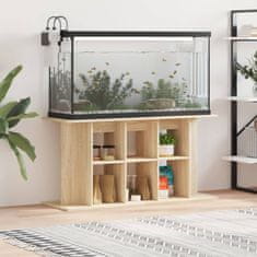 Vidaxl Stojalo za akvarij sonoma hrast 120x40x60 cm inženirski les