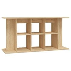 Vidaxl Stojalo za akvarij sonoma hrast 120x40x60 cm inženirski les