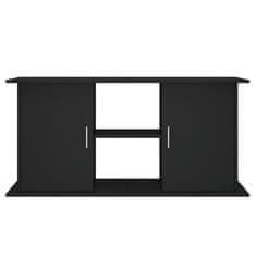 Vidaxl Stojalo za akvarij črno 121x41x58 cm inženirski les