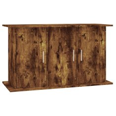 Vidaxl Stojalo za akvarij dimljeni hrast 101x41x58 cm inženirski les