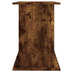 Vidaxl Stojalo za akvarij dimljeni hrast 101x41x58 cm inženirski les