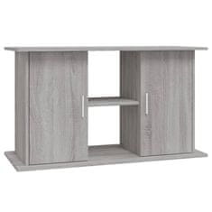 Vidaxl Stojalo za akvarij siva sonoma 101x41x58 cm inženirski les
