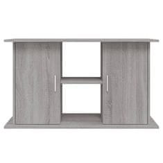 Vidaxl Stojalo za akvarij siva sonoma 101x41x58 cm inženirski les