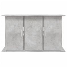 Vidaxl Stojalo za akvarij betonsko sivo 101x41x58 cm inženirski les