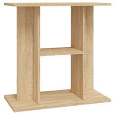 Vidaxl Stojalo za akvarij sonoma hrast 60x30x60 cm inženirski les