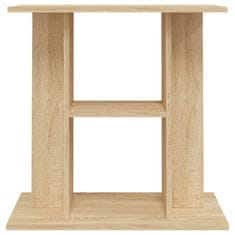 Vidaxl Stojalo za akvarij sonoma hrast 60x30x60 cm inženirski les