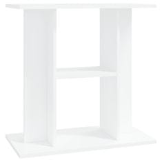 Vidaxl Stojalo za akvarij belo 60x30x60 cm inženirski les