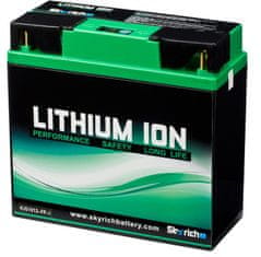 Skyrich LTZ19-S LiFePO4 Li-ion akumulator za motor LTZ19-S • 12V 7,5Ah • LiFePo4 • DXŠXV: 181x77x170 | LT M6