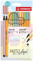 Stabilo Pen 68 & Point 88 Pastel