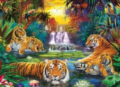 EuroGraphics Tiger Paradise Puzzle XL 500 kosov