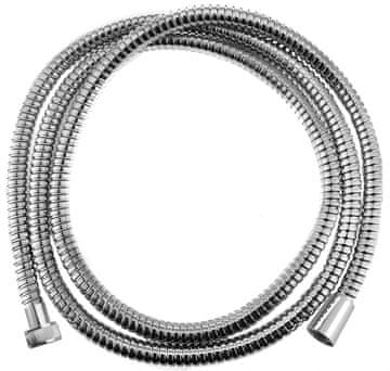 AQUALINE Kovinska kromirana tuš cev FLEX, 200 cm