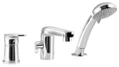 AQUALINE AQUALINE ZOJA kromirana stenska omarica za umivalnik, 415x630x370 mm