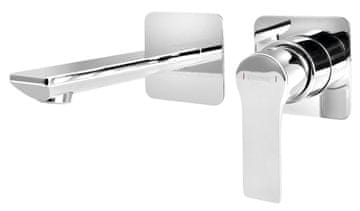 SAPHO PAX Podometna Dvoročna Umivalniška Armatura, Kromirana