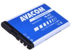 Avacom Baterija za Nokia 6303, 6730, C5 Li-Ion 3,7V 1050mAh (nadomestna baterija BL-5CT) - ni originalna