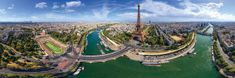 EuroGraphics Panoramska sestavljanka Pariz, Francija 1000 kosov