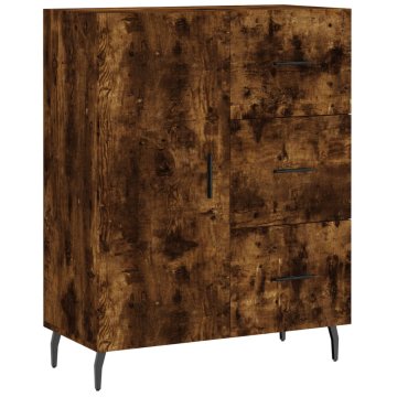 Vidaxl Komoda 69,5x34x90 cm inženirski les
