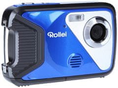 Rollei Sportsline 60 Plus/ 30 MPix/ 8x zoom/ 2,8" LCD/ FULL HD video/ Vodoodporen 5m/ modra