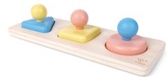 Hape Montessori osnovne oblike na tabli z ogledalom