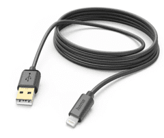 Hama kabel, USB-A - Lightning, 3 m (00201582)