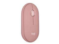 Logitech Pebble 2 M350S brezžična miška, roza (910-007014)