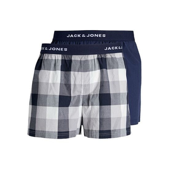 Jack&Jones 2 PAKET - moške kratke hlače JACLUCA 12239042 Navy Blaze r