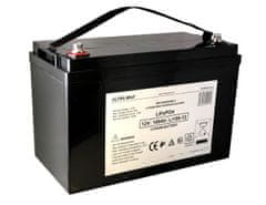 UltraMax SLAUMXLI100-12 LiFePO4 Li-ion akumulator SLAUMXLI100-12 • 12V 100Ah • LiFePo4 • DXŠXV: 325x165x211 | M8