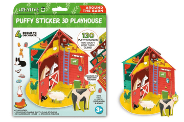 SET NALEPKE 3D HIŠKA KMETIJA