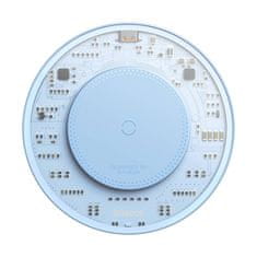 BASEUS brezžični indukcijski polnilec simple 2, 15 W, s kablom USB-C za USB-C (modri)