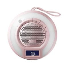 slomart tribit bluetooth zvočnik za tuširanje aquaease bts11 (roza)