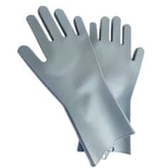 EliteHoff Rastlinske silikonske rokavice za pranje E-6274