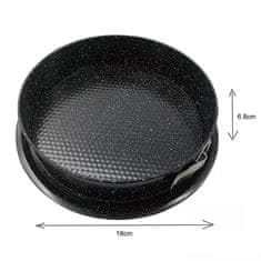 KINGHoff Marmoriran pekač za torto 18 cm Kh-1781