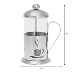 KINGHoff Naprava za kavo/čaj z držalom 600 ml Kh-4831