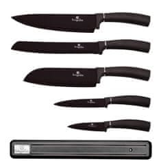 Berlingerhaus Komplet 5 kuhinjskih nožev s palico Bh-2682
