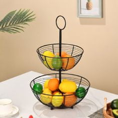 EliteHoff Loft Floor Basket Fruit Platter E-8129