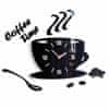 ModernClock Skodelica za kavo 3D stenska ura