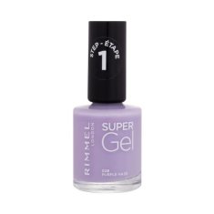 Rimmel Super Gel STEP1 gel lak za nohte 12 ml Odtenek 028 purple haze