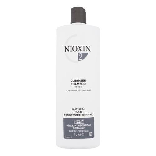 Nioxin System 2 Cleanser šampon tanki lasje izpadajoči lasje za ženske