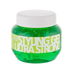 Kallos Styling Gel Ultra Strong gel za lase za ultra močno učvrstitev 275 ml za ženske