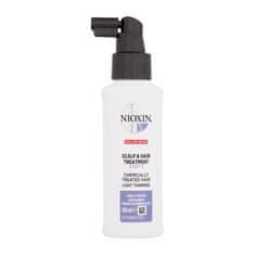 Nioxin System 5 Scalp & Hair Treatment nega brez izpiranja za kemično obdelane redke lase 100 ml za ženske