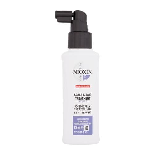 Nioxin System 5 Scalp & Hair Treatment nega brez izpiranja za kemično obdelane redke lase za ženske