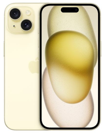 Apple iPhone 15 mobilni telefon, 512GB, Yellow (MTPF3SX/A)