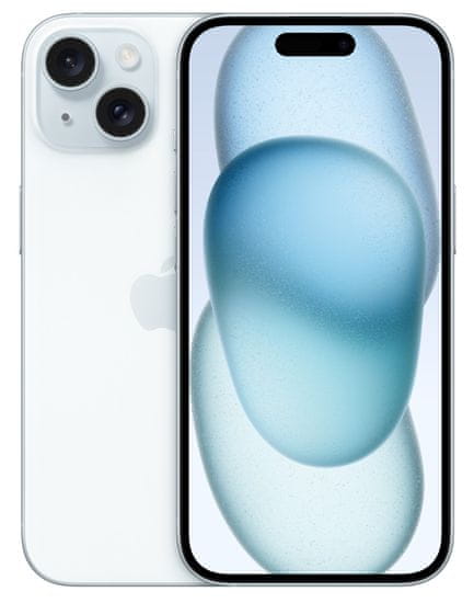 Apple iPhone 15 mobilni telefon, 256GB, Blue (MTP93SX/A)