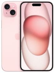 Apple iPhone 15 Plus mobilni telefon, 256GB, Pink (MU193SX/A)