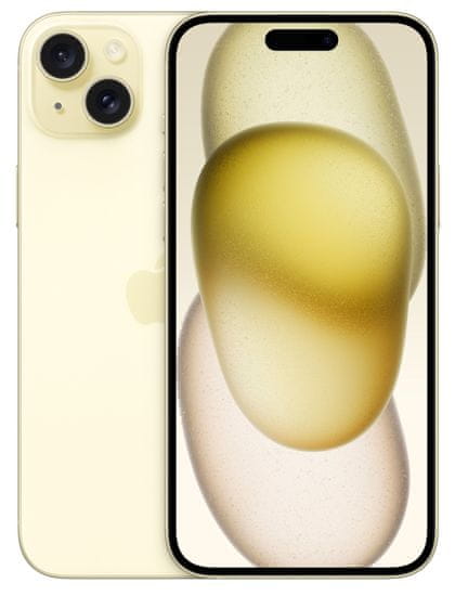 Apple iPhone 15 Plus mobilni telefon, 256GB, Yellow (MU1D3SX/A)