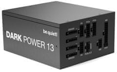 Be quiet! Bodite tiho! / DARK POWER 13 1000W / ATX3.1 / aktivni PFC / 135mm ventilator / 80PLUS Titanium / modularni