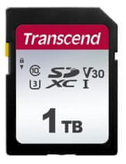 Transcend Pomnilniška kartica 1TB SDXC 300S (Class 10) UHS-I U3 V30, 100 MB/s R, 85 MB/s W